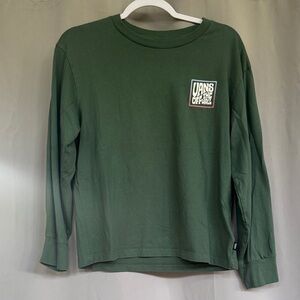 Vans Women’s Forest Green Long Sleeve Tee